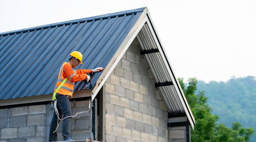 Professional metal roof installation in Bascom, FL